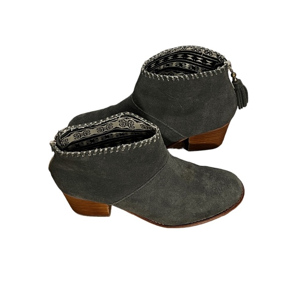 TOMS Leila Castlerock Ankle Booties 8.5 - Picture 8 of 9